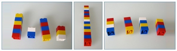 odlična ideja: objasnite matematiku djetetu uz pomoć lego kocki
